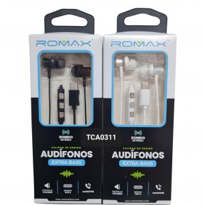 AUDIFONO ROMAX HANDSFREE - SALE POR CAJON