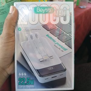 Power Bank 20 mil mah CARGA SUPER RAPIDA - SALE POR CAJON