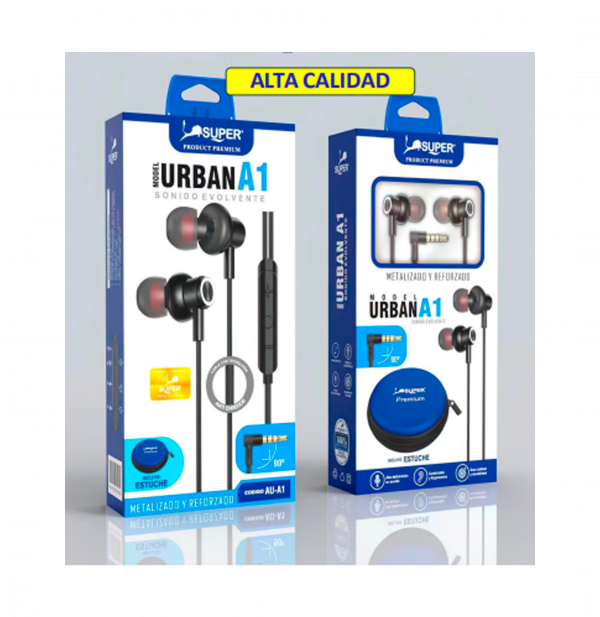 AUDIFONO MODELO SUPER URBAN A1 CON REGULADOR - SALE POR CAJON