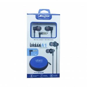 AURICULARES  AU-A1 EXTRA BASS  MARCA SUPER PRODUCT PREMIUM - SALE POR CAJON
