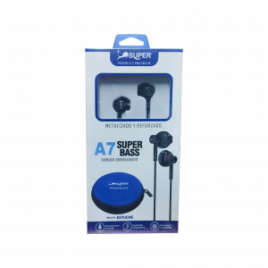 AURICULARES AU-A7 EXTRA BASS MARCA SUPER PRODUCT PREMIUM - SALE POR CAJON