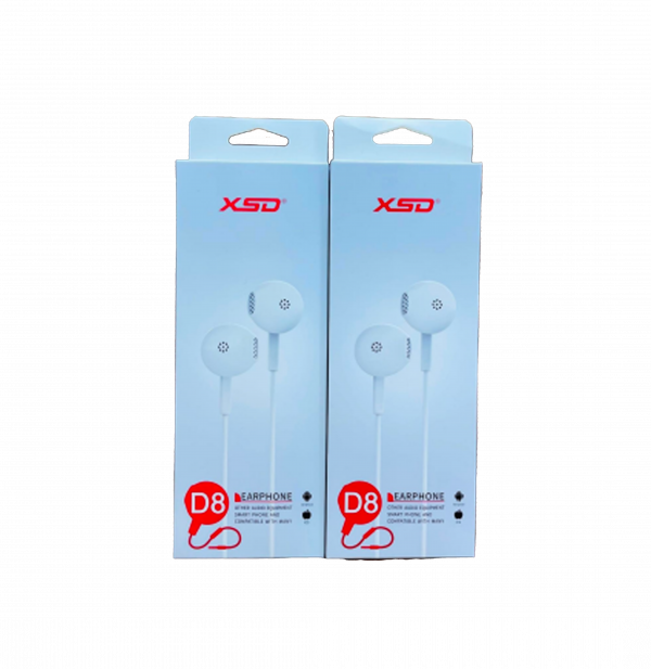 AUDIFONO CON CABLE XSD D8 - SALE POR CAJON