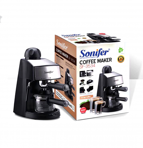 CAFETERA ELECTRICA 240ML 800W - SALE POR CAJON