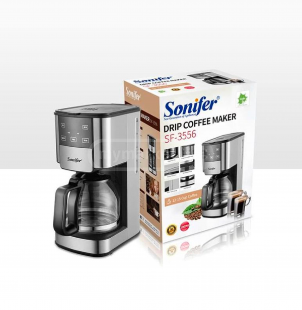 CAFETERA ELECTRICA 1.8L 1000W CON FILTRO - SALE POR CAJON