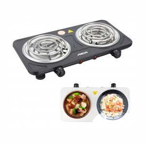 COCINA ELECTRICA DE ACERO  - SALE POR CAJON