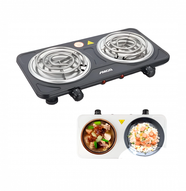 COCINA ELECTRICA DE ACERO  - SALE POR CAJON