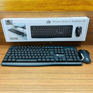 COMBO TECLADO Y MOUSE INALAMBRICO W3700 - SALE POR CAJON