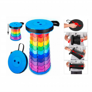 BANCO SILLA PEGABLE PORTATIL - SALE POR CAJON
