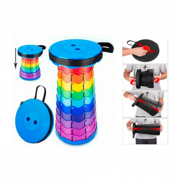 BANCO SILLA PEGABLE PORTATIL - SALE POR CAJON