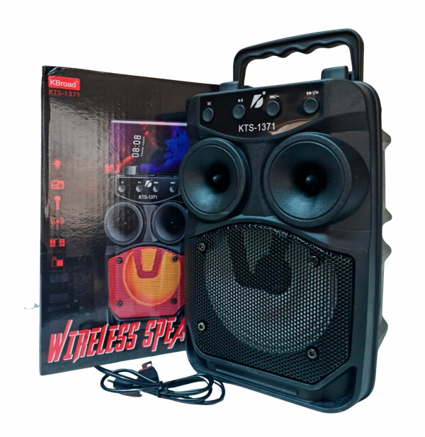 KTS-1371- Parlante de Audio inalámbrico, portátil, de 4 pulgadas, para exteriores - SALE POR CAJON - Imagen 2