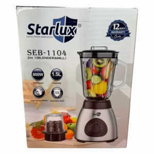 LICUADORA STARLUX 2 EN 1 – 1.5LITROS - SALE POR CAJON