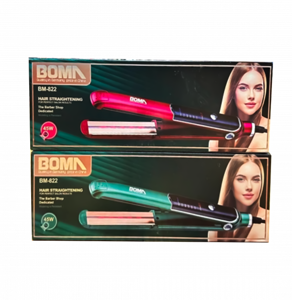 PLANCHA ALIZADORA DE CABELLO 45W BM-822 - SALE POR CAJON