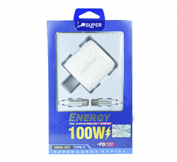 Cargador Super 100W CR57 - SALE POR CAJON