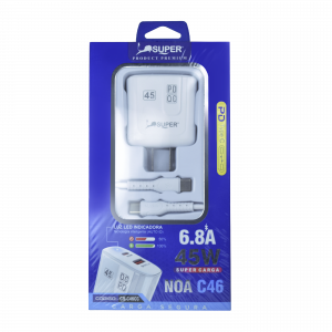 Cargador Super C46 de 45w - SALE POR CAJON