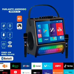 PARLANTE ANDROID CON PANTALLA 13.3"