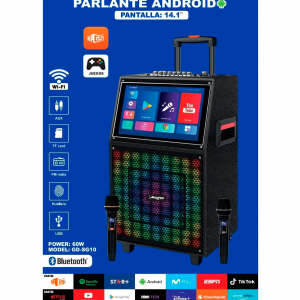 PARLANTE ANDROID PANTALLA 14.1"
