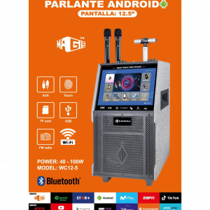 PARLANTE CON PANTALLA 12.5”
