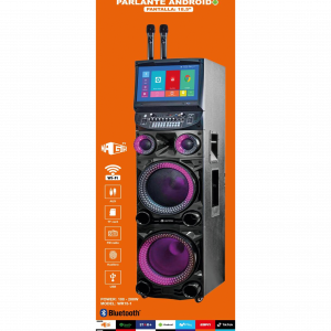 PARLANTE TORRE CON PANTALLA ANDROID 18.5”