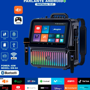 PARLANTE ANDROID PANTALLA 13.3"