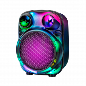 Parlante bluetooth 4" GTS-1922 Frente RGB - SALE POR CAJON