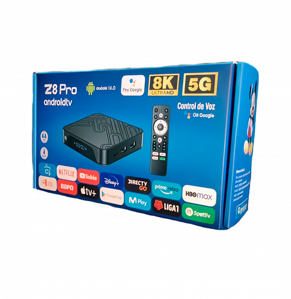 TV BOX 8K - Z8 PRO ANDROID - SALE POR CAJON